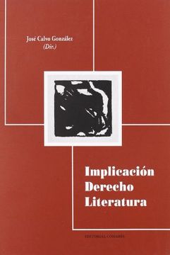 portada Implicación Derecho Literatura. (in Spanish)