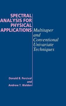 portada Spectral Analysis for Physical Applications Hardback (en Inglés)