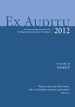 portada Ex Auditu - Volume 28