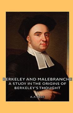 portada berkeley and malebranche - a study in the origins of berkeley's thought (en Inglés)