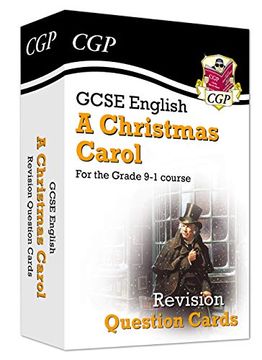 portada New Grade 9-1 Gcse English - a Christmas Carol Revision Question Cards (en Inglés)
