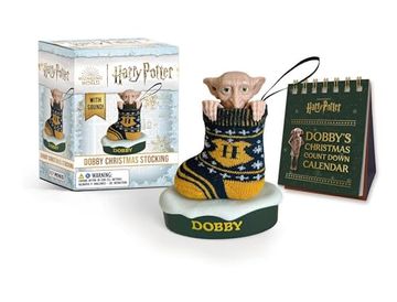 portada Harry Potter Dobby Christmas Stocking: With Sound! (rp Minis) (en Inglés)