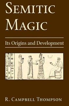 portada semitic magic: its origins and development (en Inglés)
