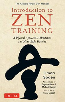 portada Introduction to zen Training: A Physical Approach to Meditation and Mind-Body Training (The Classic Rinzai zen Manual) (in English)