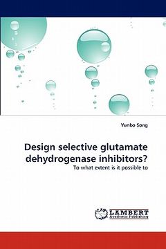 portada design selective glutamate dehydrogenase inhibitors?