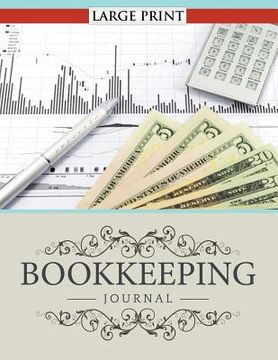 portada Bookkeeping Journal Large Print (in English)