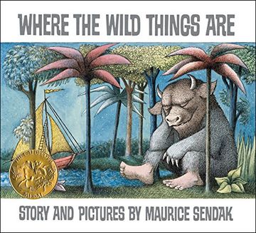 portada Where the Wild Things Are: A Caldecott Award Winner (en Inglés)