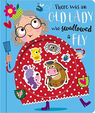 portada There was an old Lady who Swallowed a fly (en Inglés)