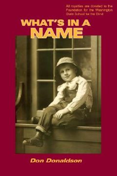 portada what's in a name (en Inglés)