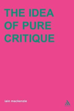portada idea of pure critique