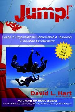 portada jump!: leaps in organizational performance & teamwork a skydiver's perspective