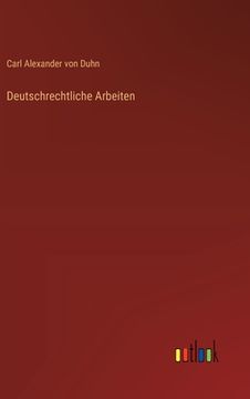 portada Deutschrechtliche Arbeiten (in German)