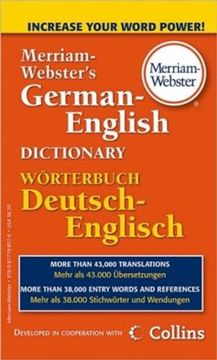 portada Merriam – Webster Inc. Merriam Websters Alemán, Inglés 