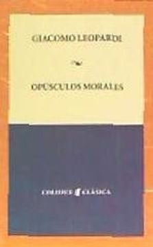 portada Opusculos Morales (in Spanish)