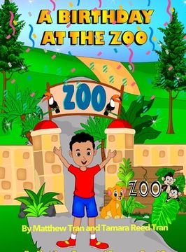 portada A Birthday at the Zoo (en Inglés)