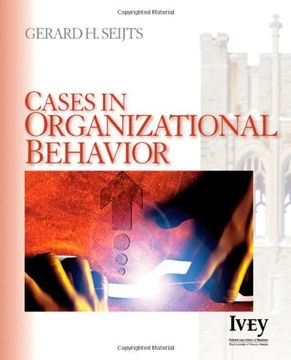 portada Cases in Organizational Behavior (The Ivey Cas Series) (en Inglés)