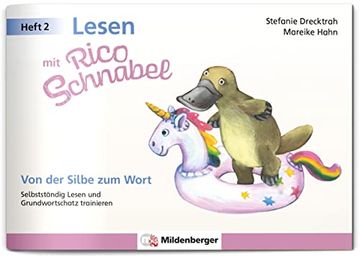portada Lesen mit Rico Schnabel, Heft 2: Von der Silbe zum Wort (in German)