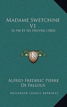 portada madame swetchine v1: sa vie et ses oeuvres (1863)