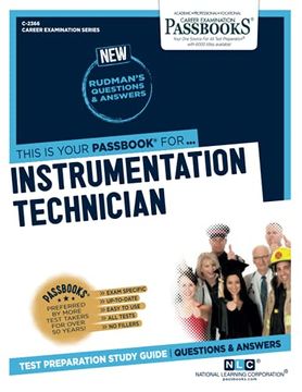 portada Instrumentation Technician: 2366 (Career Examination) (en Inglés)