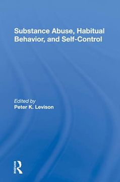 portada Substance Abuse, Habitual Behavior, and Selfcontrol (en Inglés)