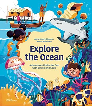 portada Explore the Ocean: Adventures Under the sea With Emma and Louis (en Inglés)