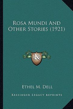 portada rosa mundi and other stories (1921)