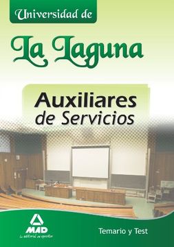 portada Auxiliares De Servicios De La Universidad De La Laguna. Temario Y Test
