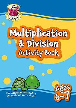 portada New Multiplication & Division Maths Activity Book for Ages 6-7: Perfect for Home Learning (in English)