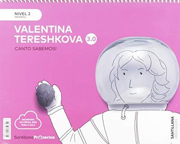 portada Cuanto Sabemos 3. 0 Nivel 2 Valentina Tereshkova Obradoiro (en Gallego)