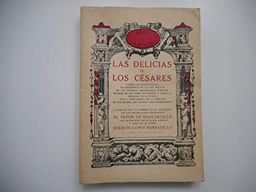 portada Las Delicias de los Césares.