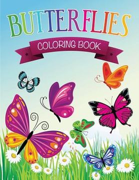 portada Butterflies Coloring Book (in English)