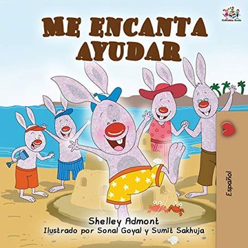 portada Me Encanta Ayudar: I Love to Help -Spanish Edition (Spanish Bedtime Collection) (in Spanish)
