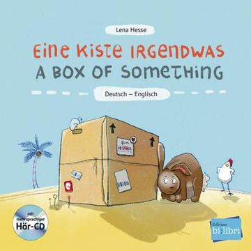 portada Eine Kiste Irgendwas: Kinderbuch Deutsch-Englisch mit Audio-Cd