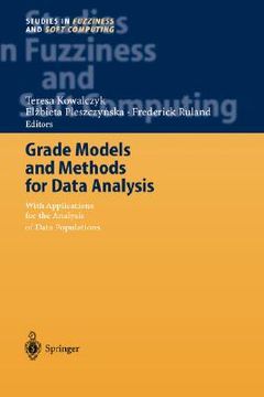 portada grade models and methods for data analysis: with applications for the analysis of data populations (en Inglés)
