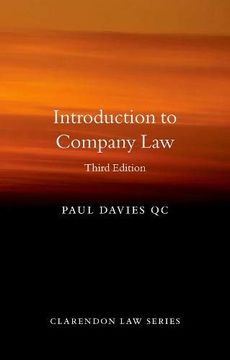 portada Introduction to Company law (Clarendon law Series) 