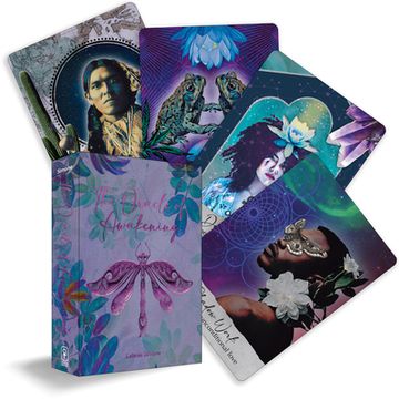 portada The Oracle of Awakening: (44 Full-Color Cards and 112-Page Guidebook) (en Inglés)