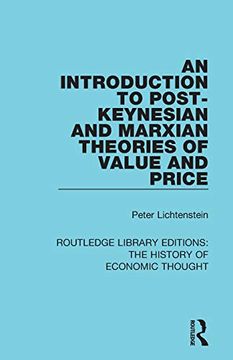 portada An Introduction to Post-Keynesian and Marxian Theories of Value and Price (Routledge Library Editions: The History of Economic Thought) (en Inglés)