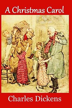 portada A Christmas Carol: Complete and Unabridged 1843 Edition (Illustrated) (Mnemosyne Classics) (en Inglés)