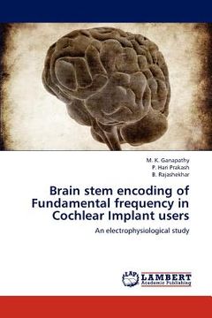 portada brain stem encoding of fundamental frequency in cochlear implant users