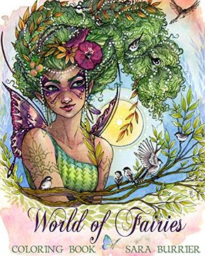 portada World of Fairies Coloring Book (in English)