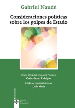 portada Consideraciones Politicas Sobre los Golpes de Estado (in Spanish)