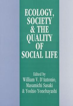 portada Ecology, World Resources and the Quality of Social Life (en Inglés)