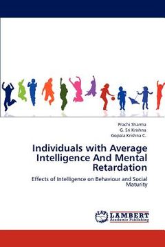 portada individuals with average intelligence and mental retardation (en Inglés)