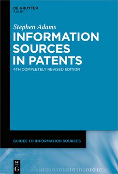 portada Information Sources in Patents (en Inglés)