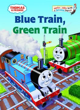 portada Thomas & Friends: Blue Train, Green Train (Thomas & Friends) (Bright and Early Books) (in English)