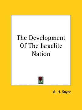 portada the development of the israelite nation