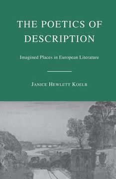 portada The Poetics of Description: Imagined Places in European Literature (in English)
