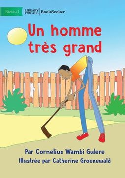 portada A Very Tall Man - Un homme très grand (en Francés)