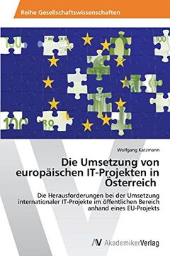 portada Die Umsetzung Von Europaischen It-Projekten in Osterreich