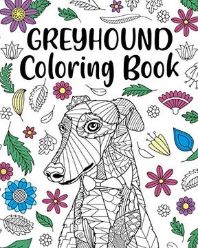 portada Greyhound Coloring Book (en Inglés)